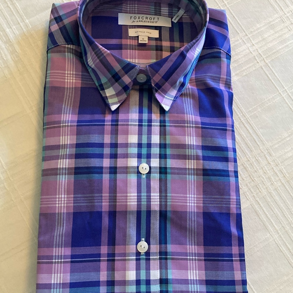 Foxcroft Wrinkle Free Long Sleeve size 6